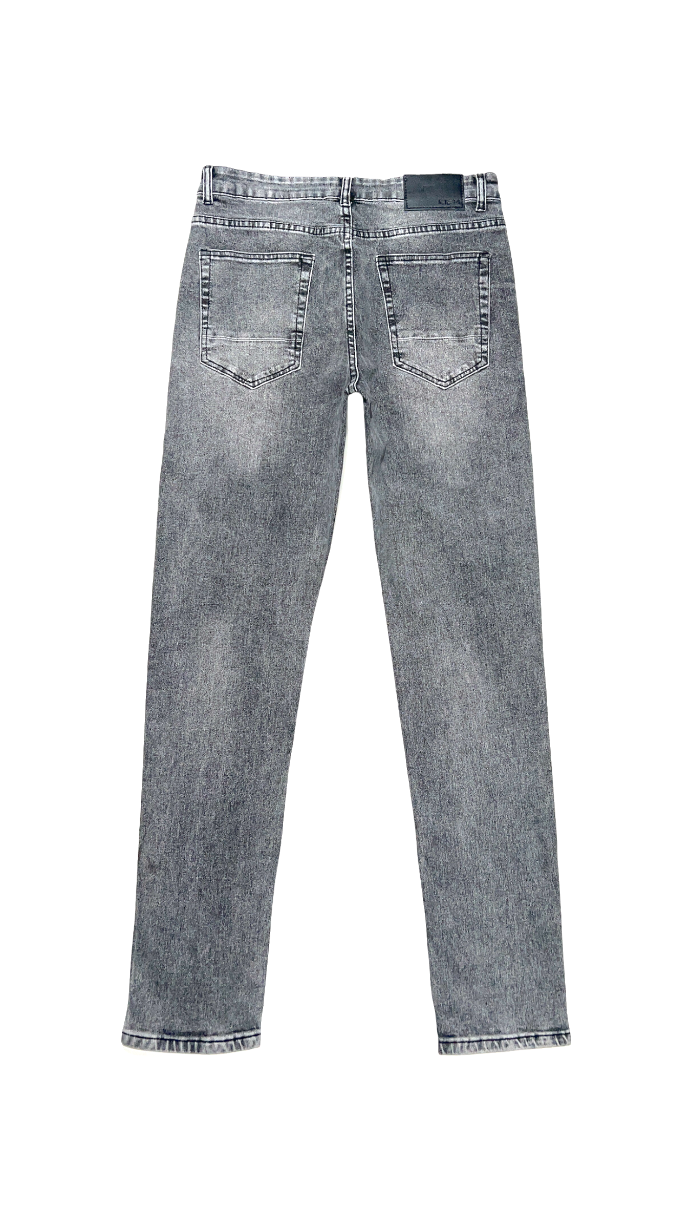 Jeans Hombre Slim Gris Focalizado suave con Destroyer-7