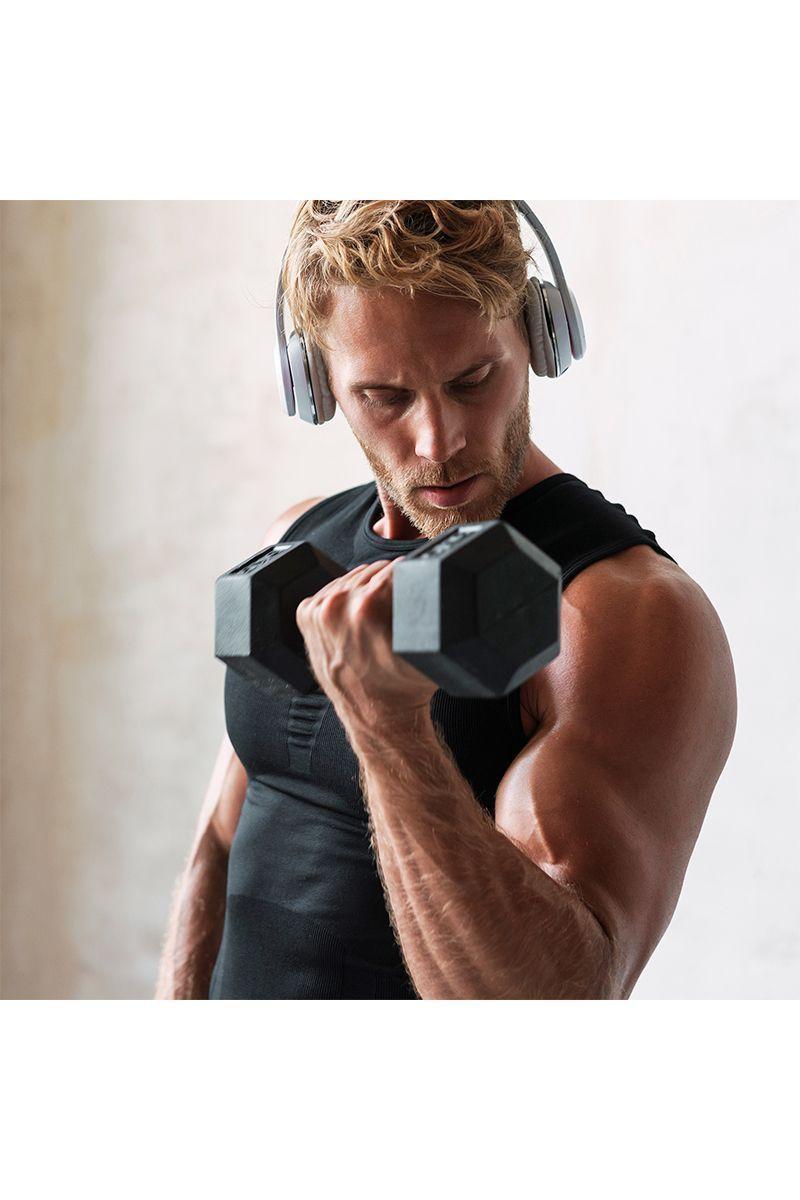 Mancuerna Hexagonal 40 Kg Negro-1