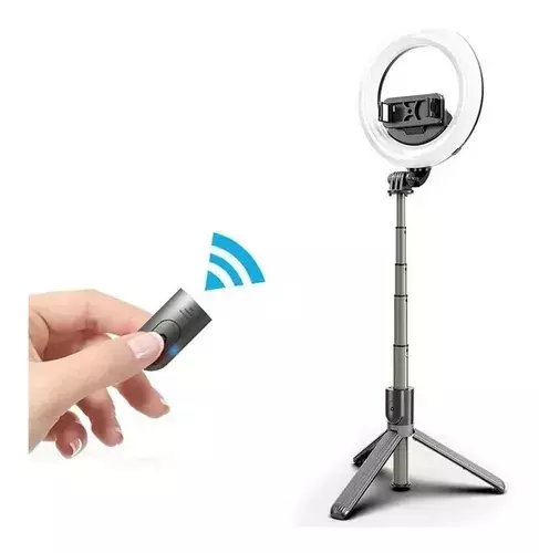 Aro led Baston Selfie L07 Con Bluetooh Led -2