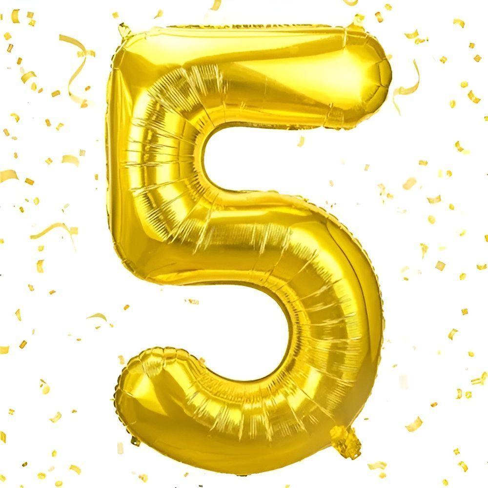 Globos Forma De Numero Globos Metalizados Decoraci-1