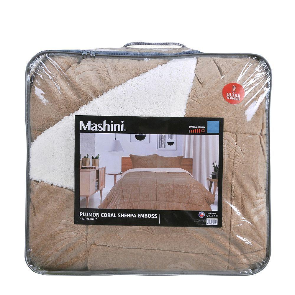 Plumon Coral Emboss King Beige-5