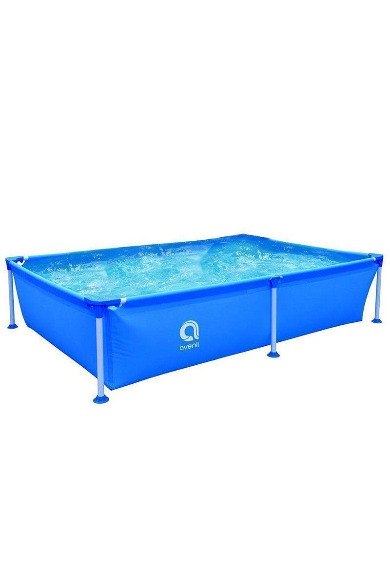 Piscina Rectangular 1125Lts 42x188x127cm Celeste-0