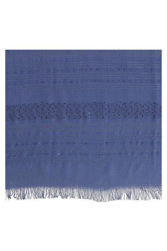 Pañuelo Liso Azul Beachcomber Solid Sequin Humana-1