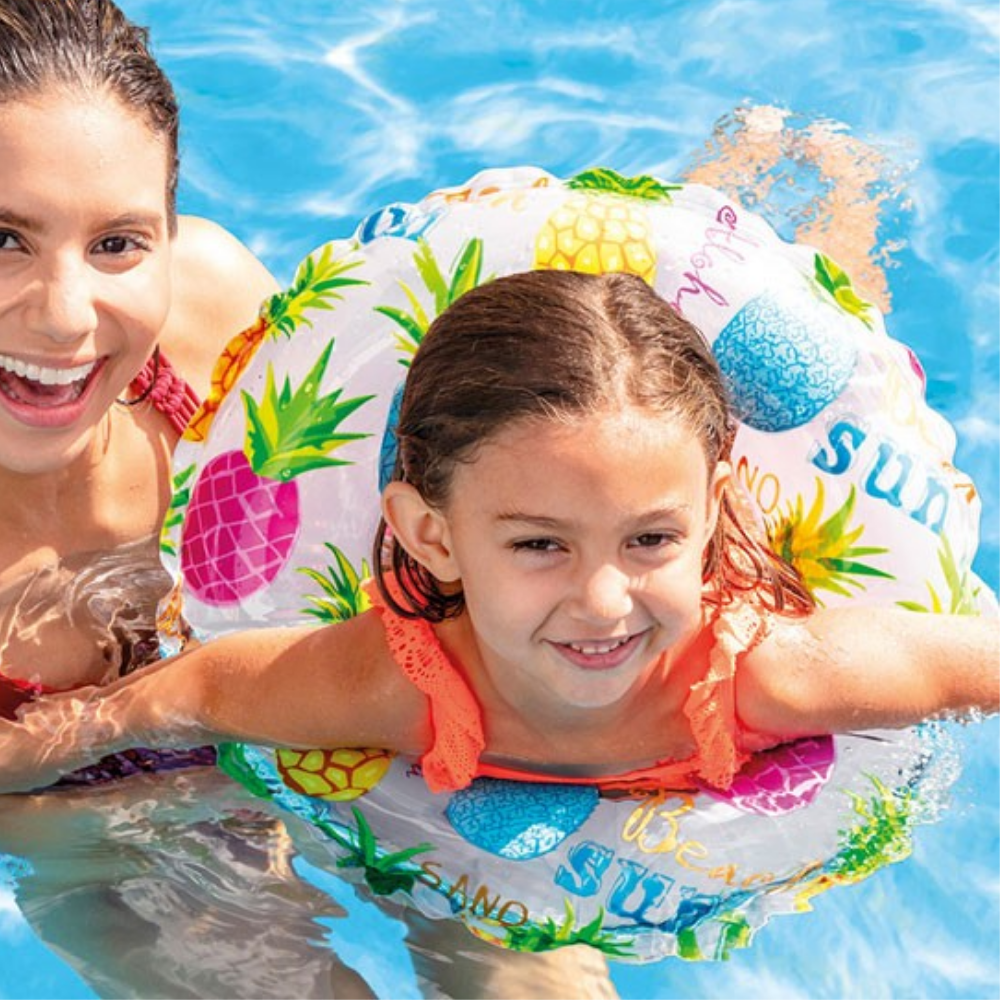 Flotador Inflable Piñas Colores 51 Cm Lively Print-1