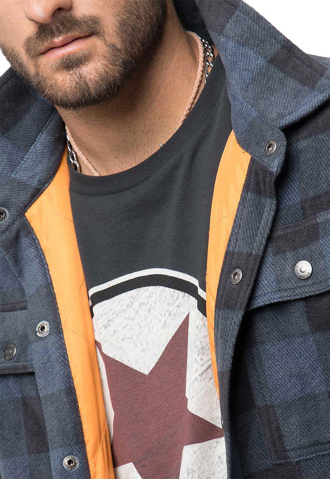 Chaqueta A Cuadros Azul Soviet-2