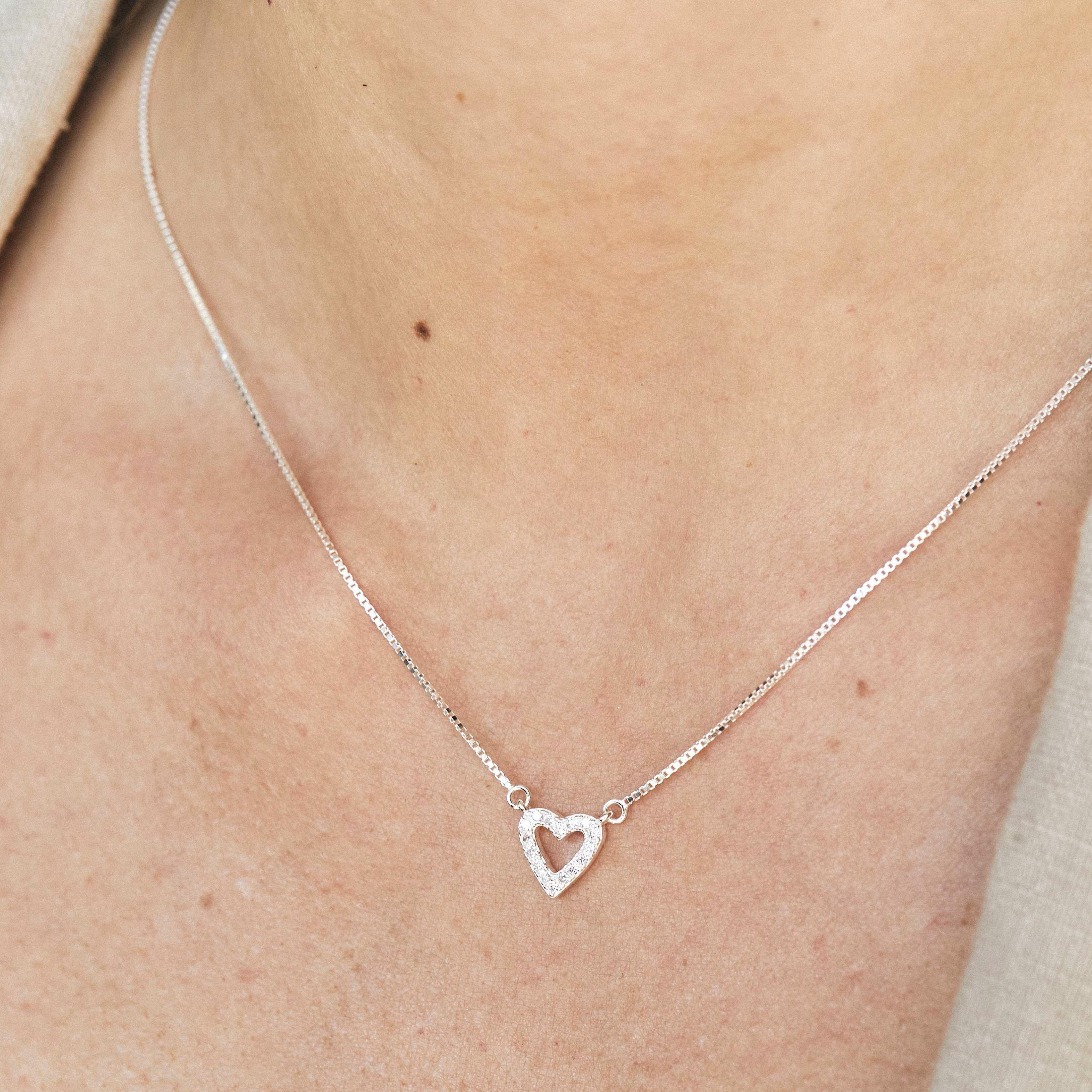 Collar Amor plata Hadara Joyas-2