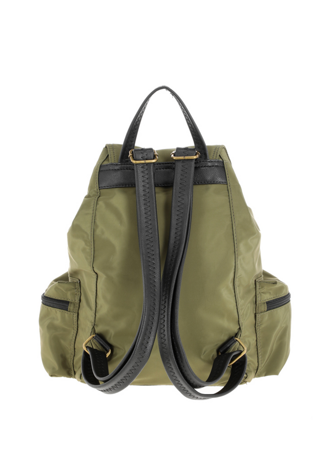 Mochila Nylon Militar Verde Humana-1