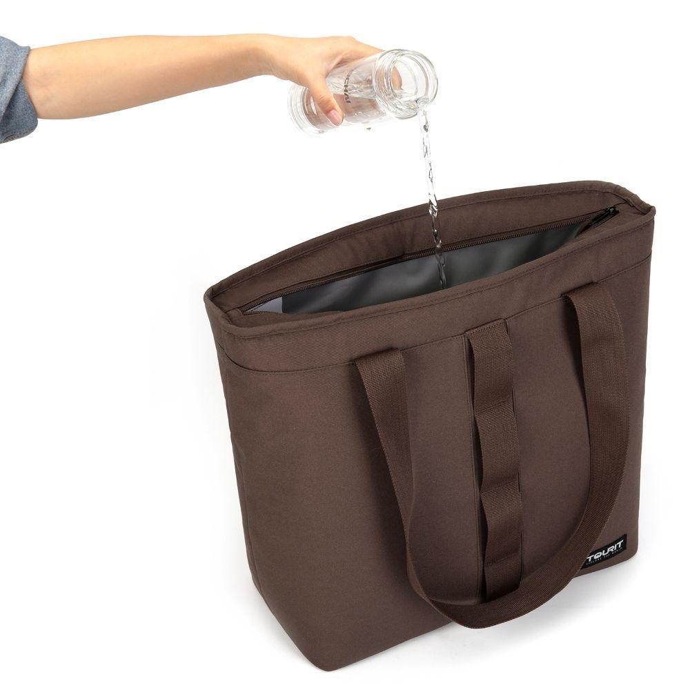 Tourit Bolso Fiambrera Cooler Grande - Marrón-4