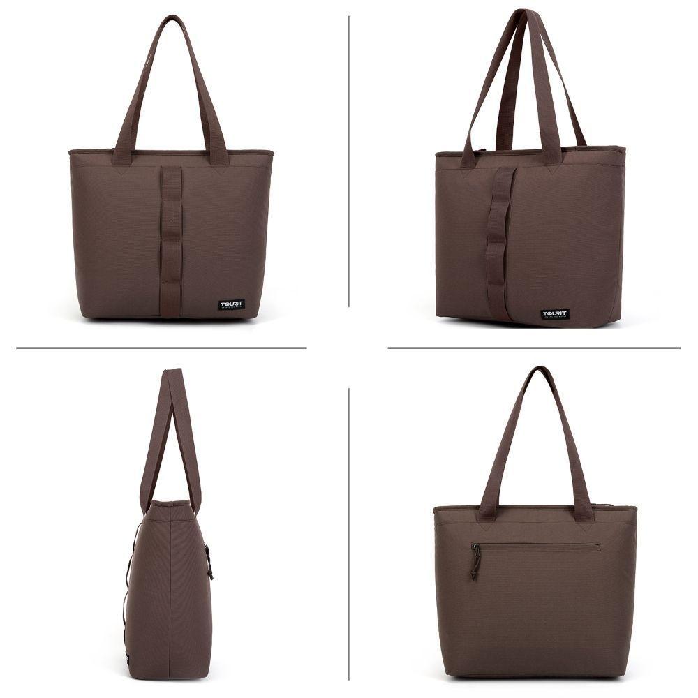 Tourit Bolso Fiambrera Cooler Grande - Marrón-5