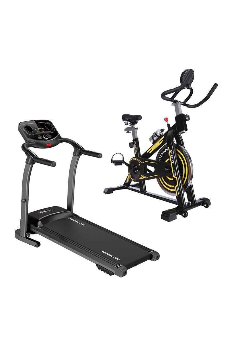 Pack Trotadora M201 + Spinning PRO II LCD Negro-0