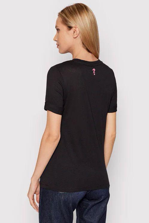 Polera Guess Ss Cn Danielle Tee Jblk Negro-5