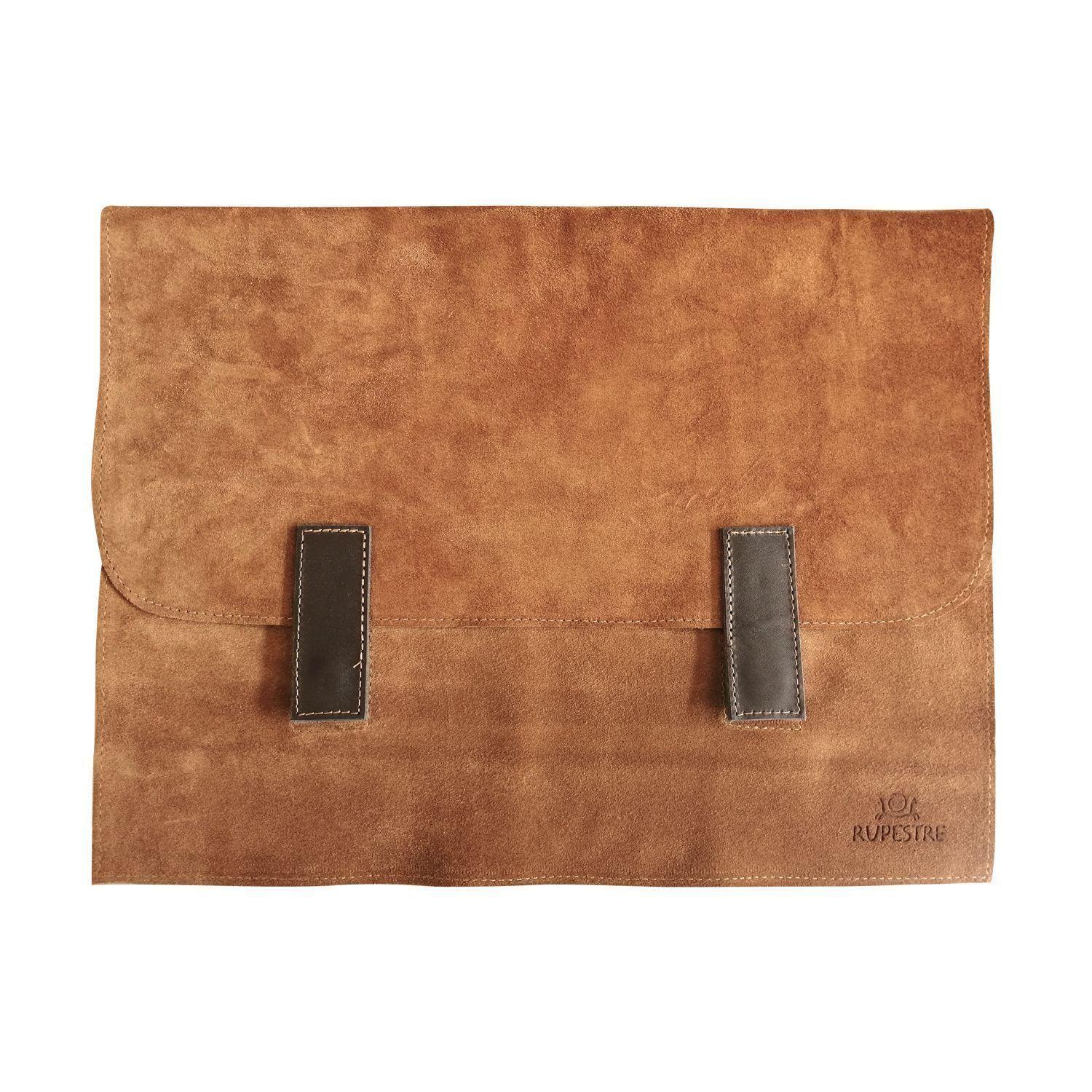 Funda de Cuero Notebook 15'' - Habano-0