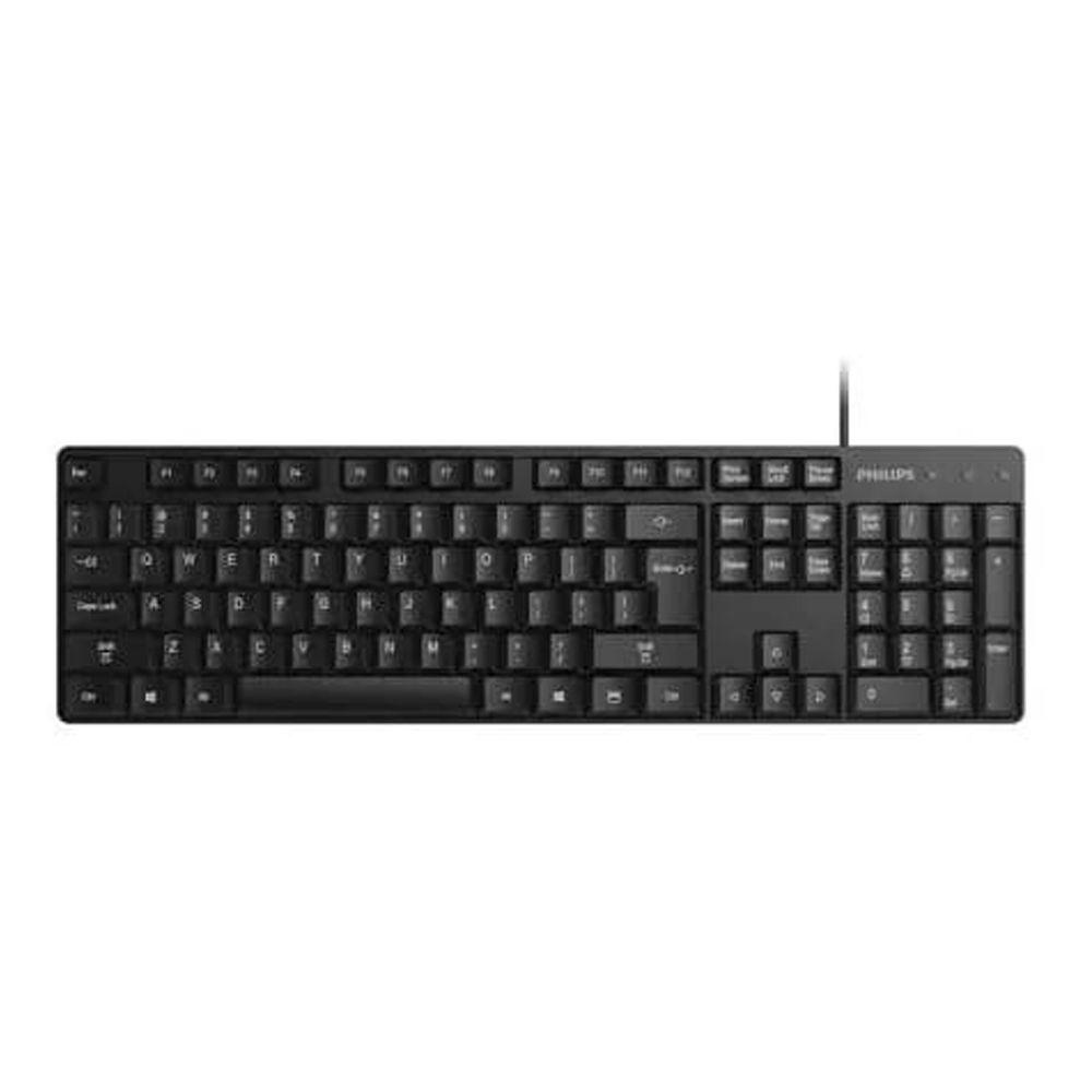 Teclado Alambrico Usb Philips Mod Spk6254 - Malik-0