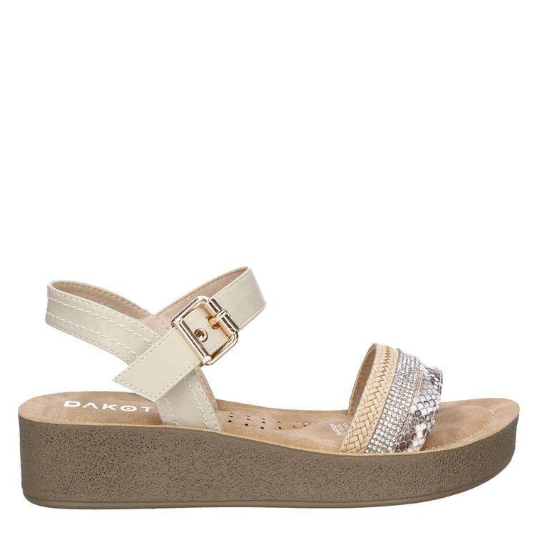Sandalia Casual Mujer Dakota - B680 Beige-1