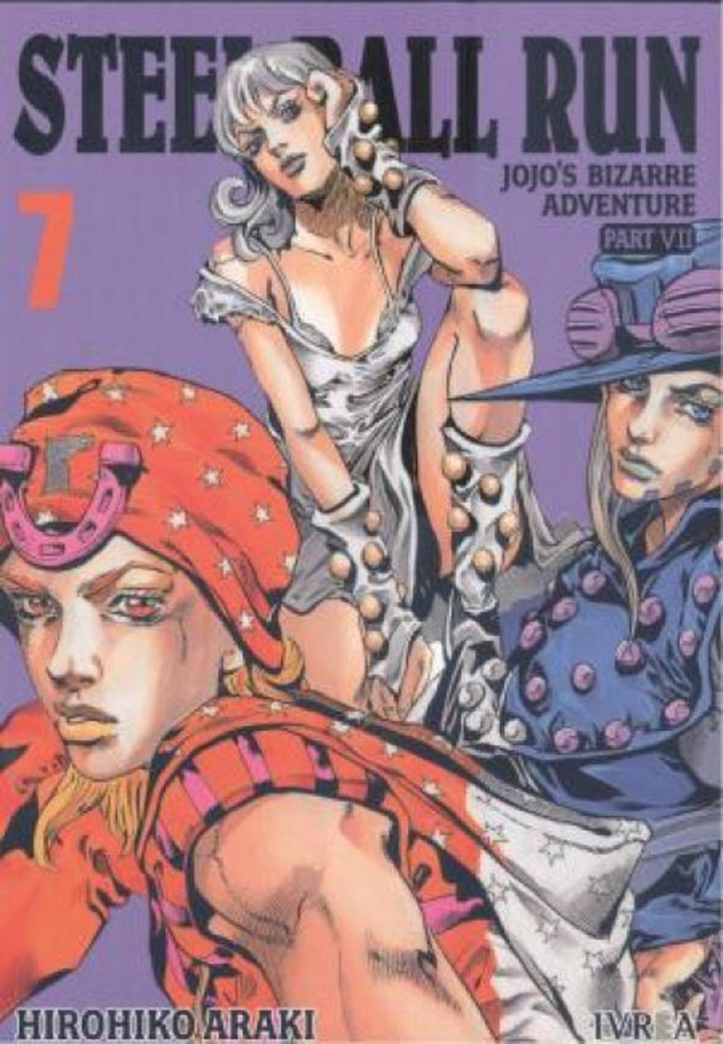 Manga Jojo's Bizarre Adventure - Parte N.º 07 - Steel Ball Run 07 - España-0