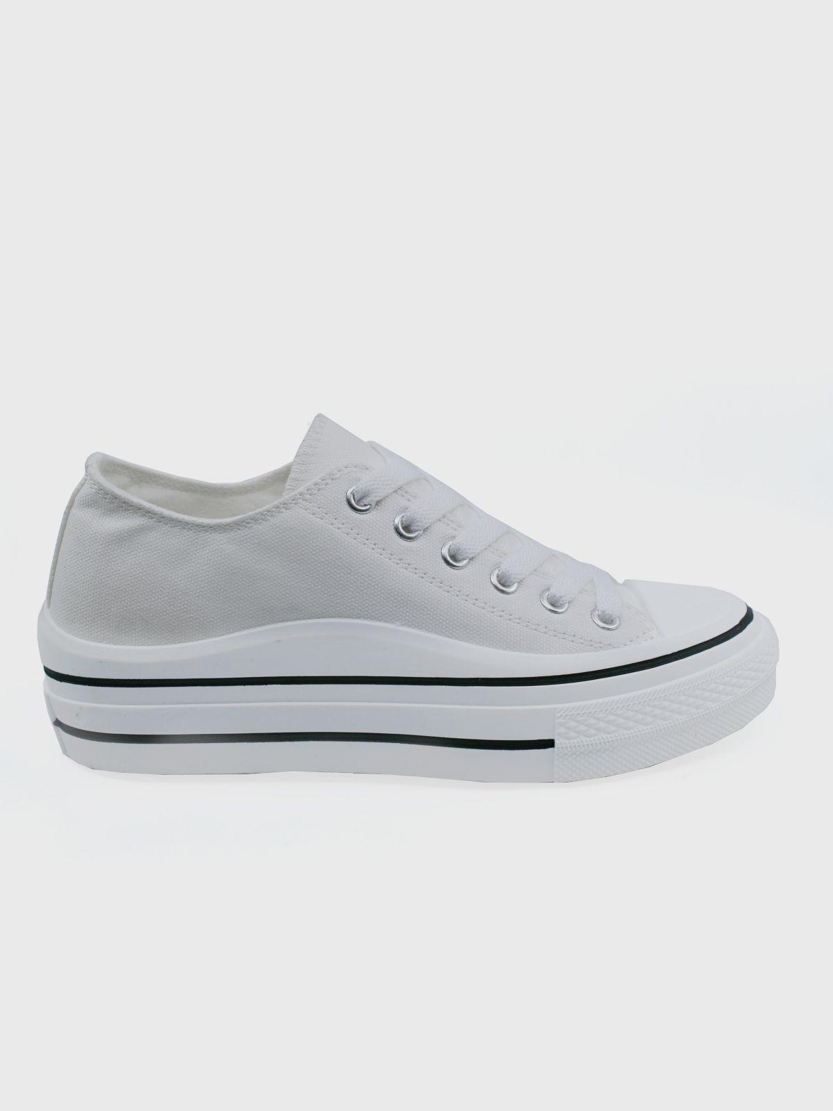 Zapatilla mujer Bari Blanco Stylo Shoes-5