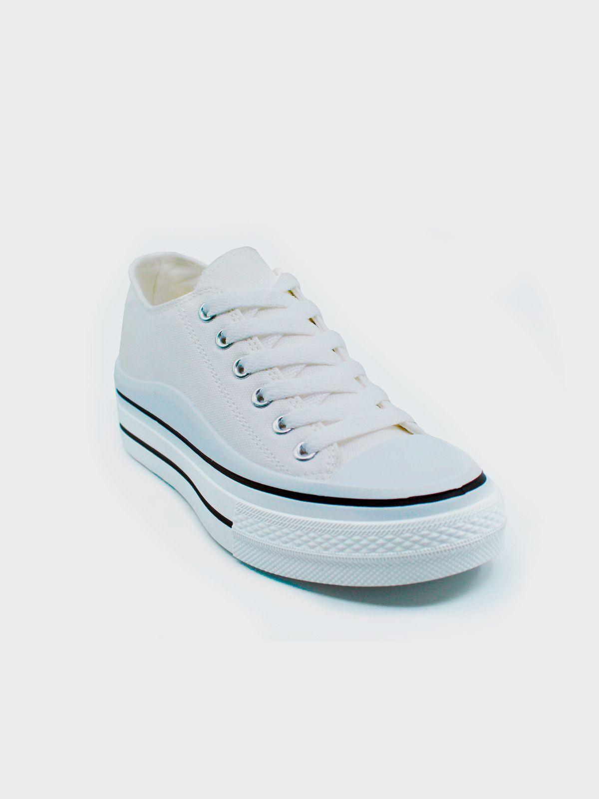 Zapatilla mujer Bari Blanco Stylo Shoes-2