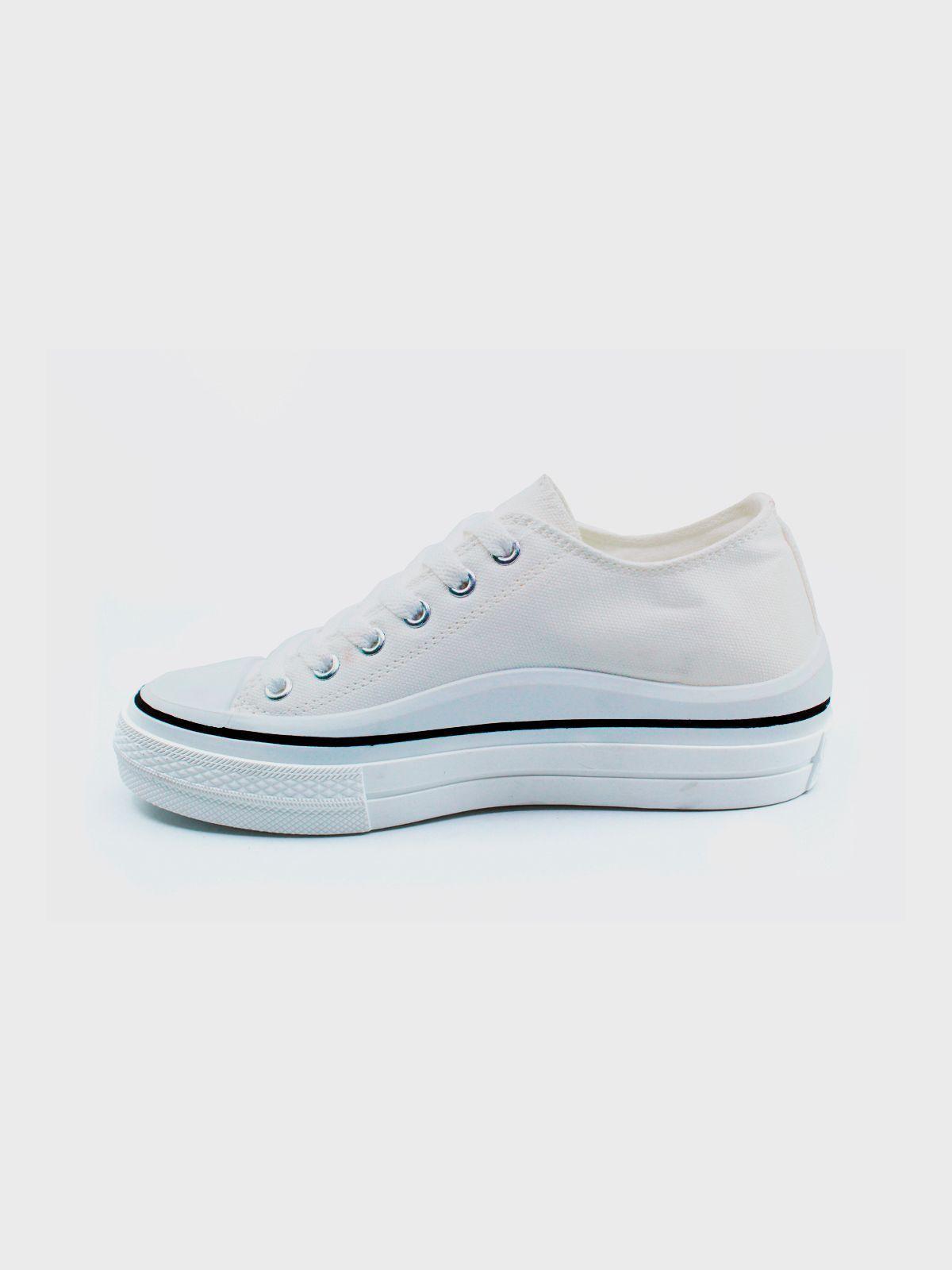 Zapatilla mujer Bari Blanco Stylo Shoes-4