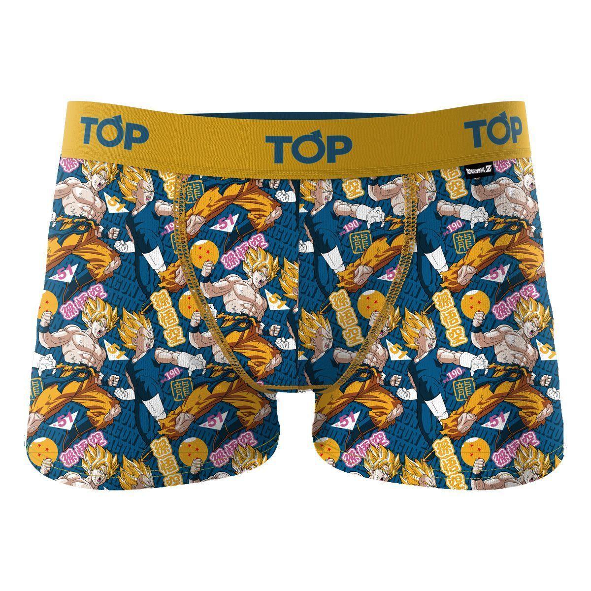 Bóxer Niño Algodón Dragon Ball Z Pack 4 C5 TOP-1