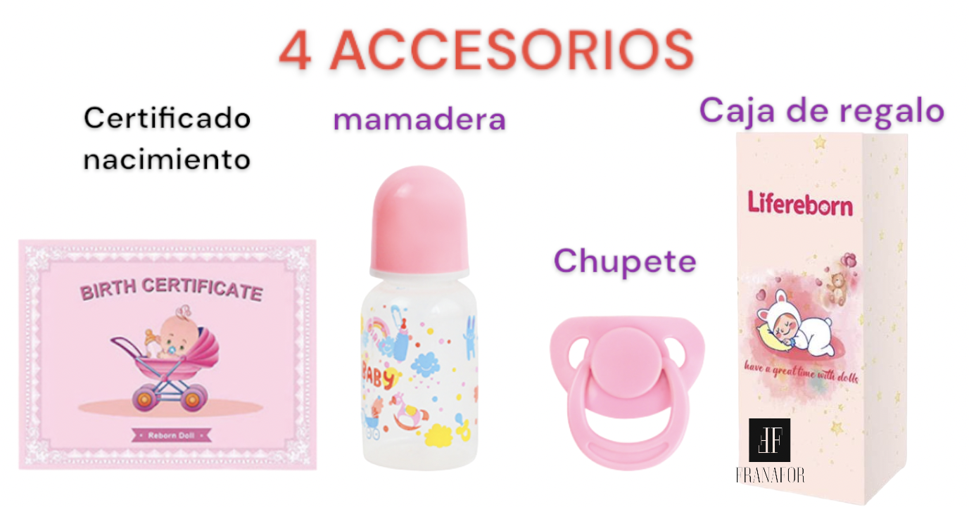 Muñeca Reborn Realista Bebés Silicona Guagua Real-7