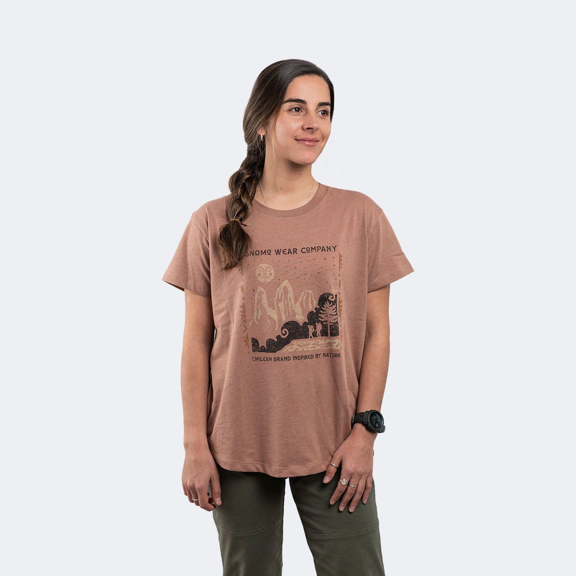 Polera F-2 Terracota Mujer Gnomo-1