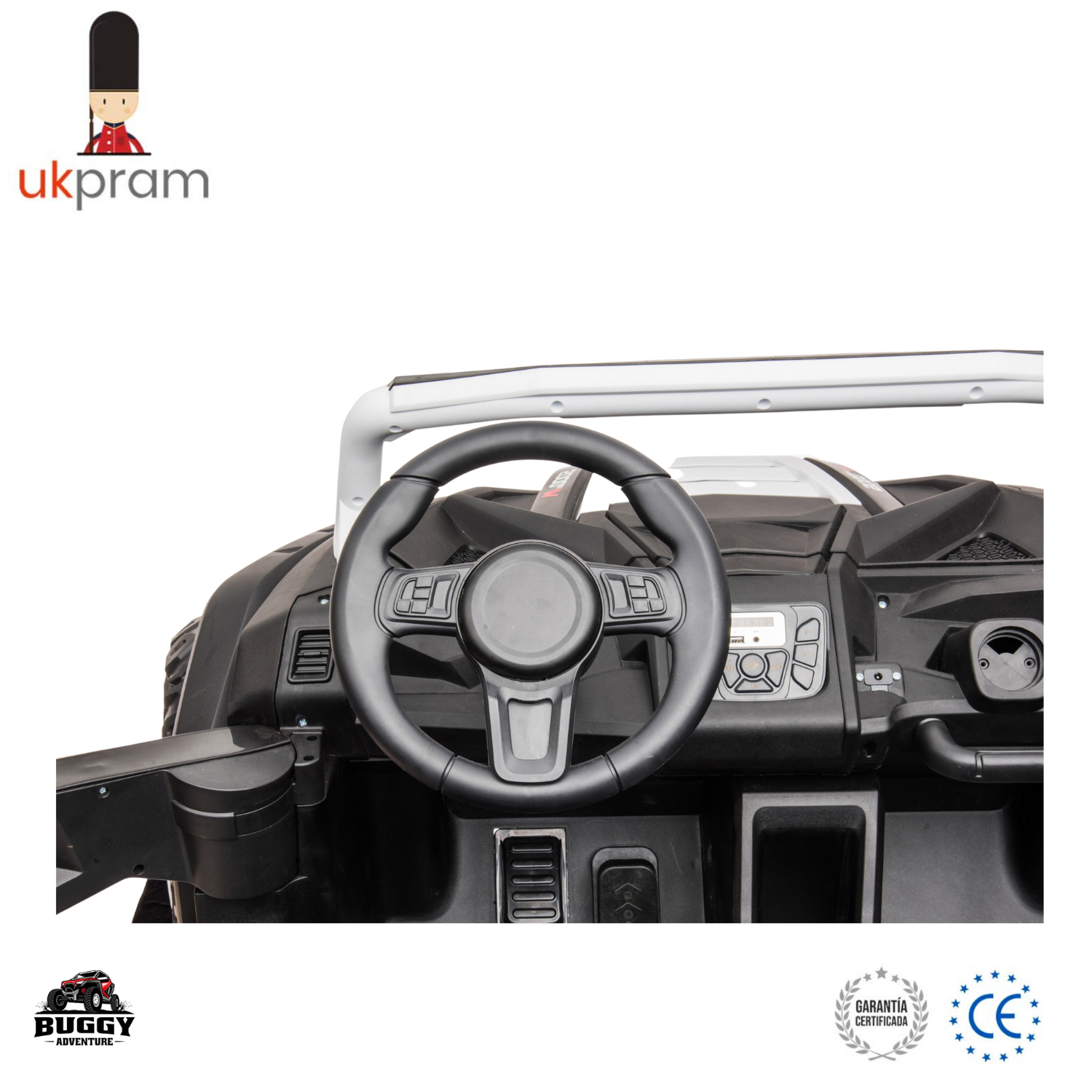 BUGGY 4x4 ELÉCTRICO XL 4 NIÑOS (auto a batería)-5