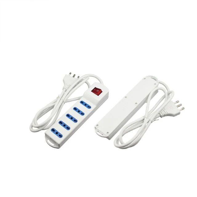 Alargador Elétrico1.5 MT, 5 Entradas Con Switch-1