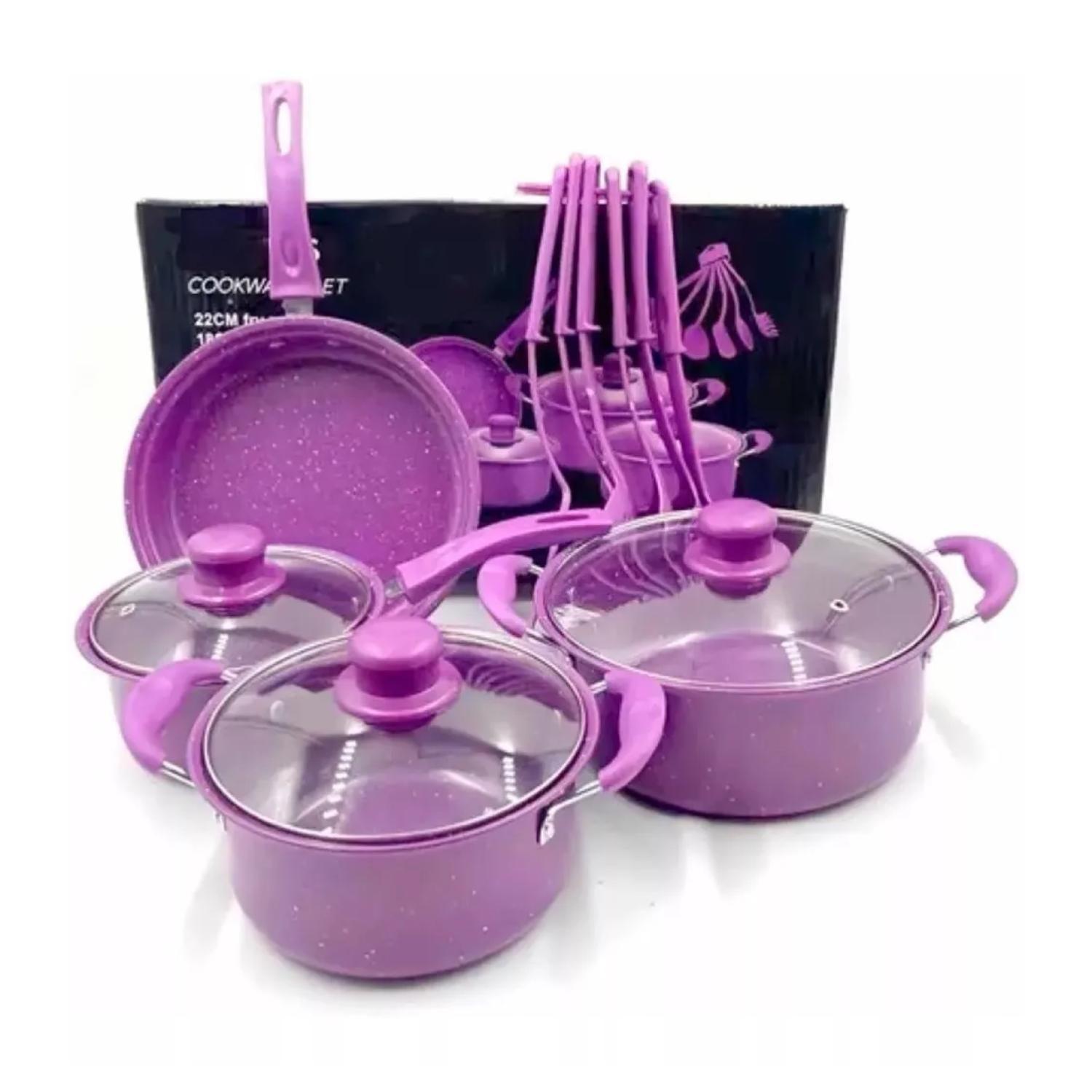 Juego De Ollas Bateria De Cocina 4 Piezas-2