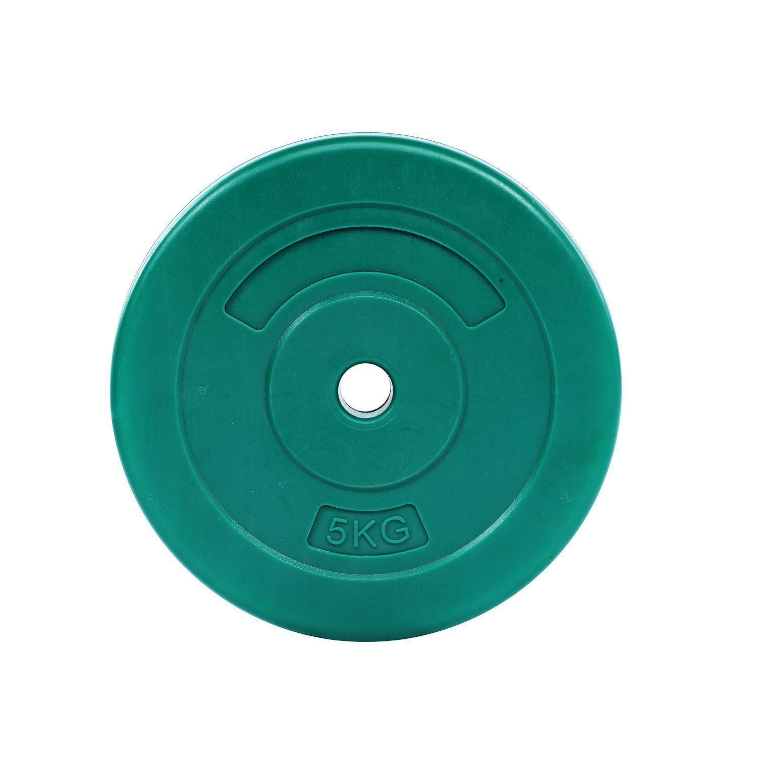Disco de Cemento 5 Kg para Barra PVC Verde-0