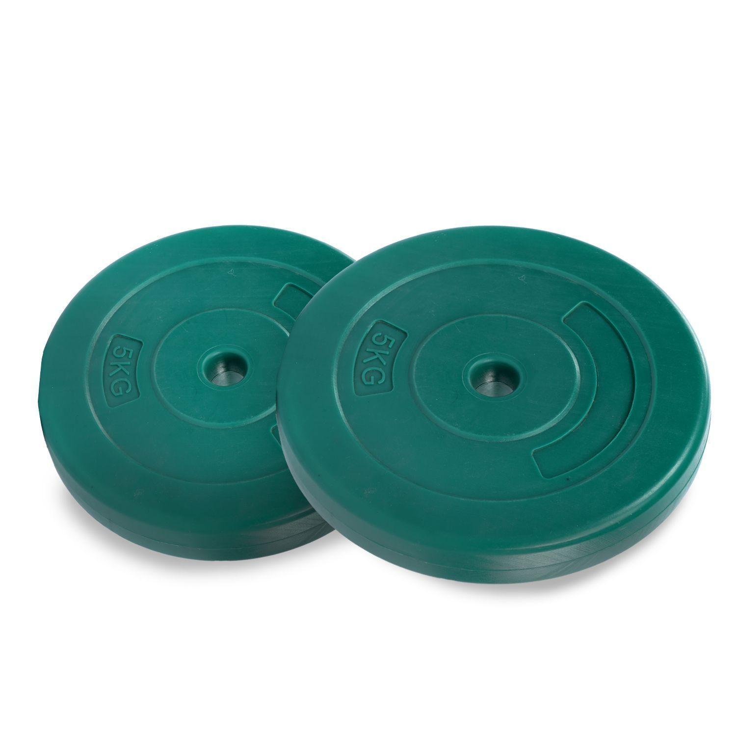 Disco de Cemento 5 Kg para Barra PVC Verde-3