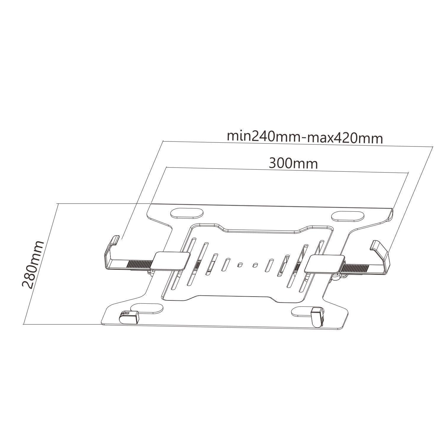 Soporte adaptador Notebook - Laptop - 4,5 kilos-4