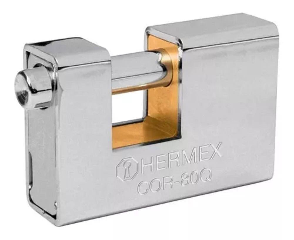 Candado Antipalanca 80 Mm Hermex Cor-80q-0
