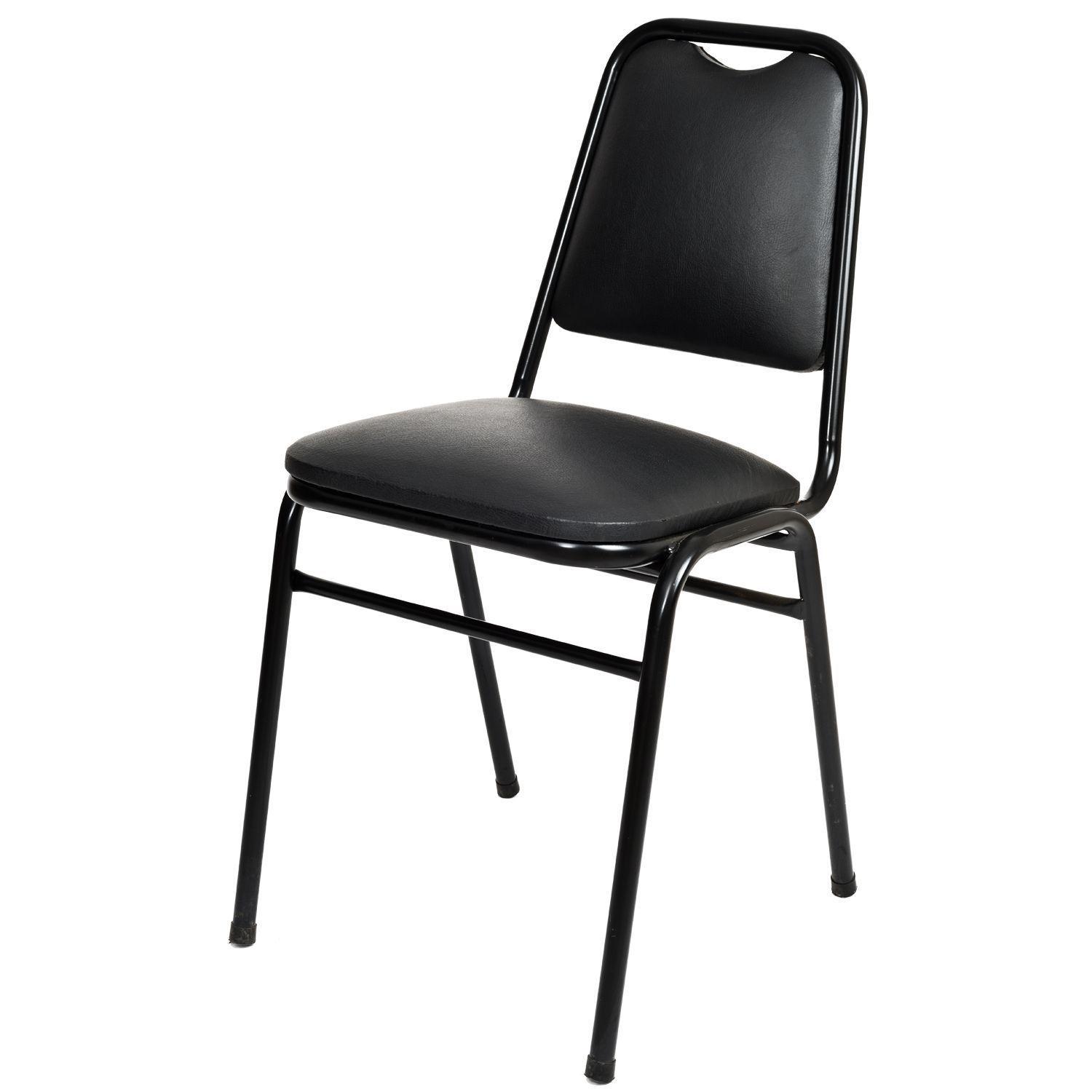 Silla auditorio profesor 84x49x47 cm negro-0