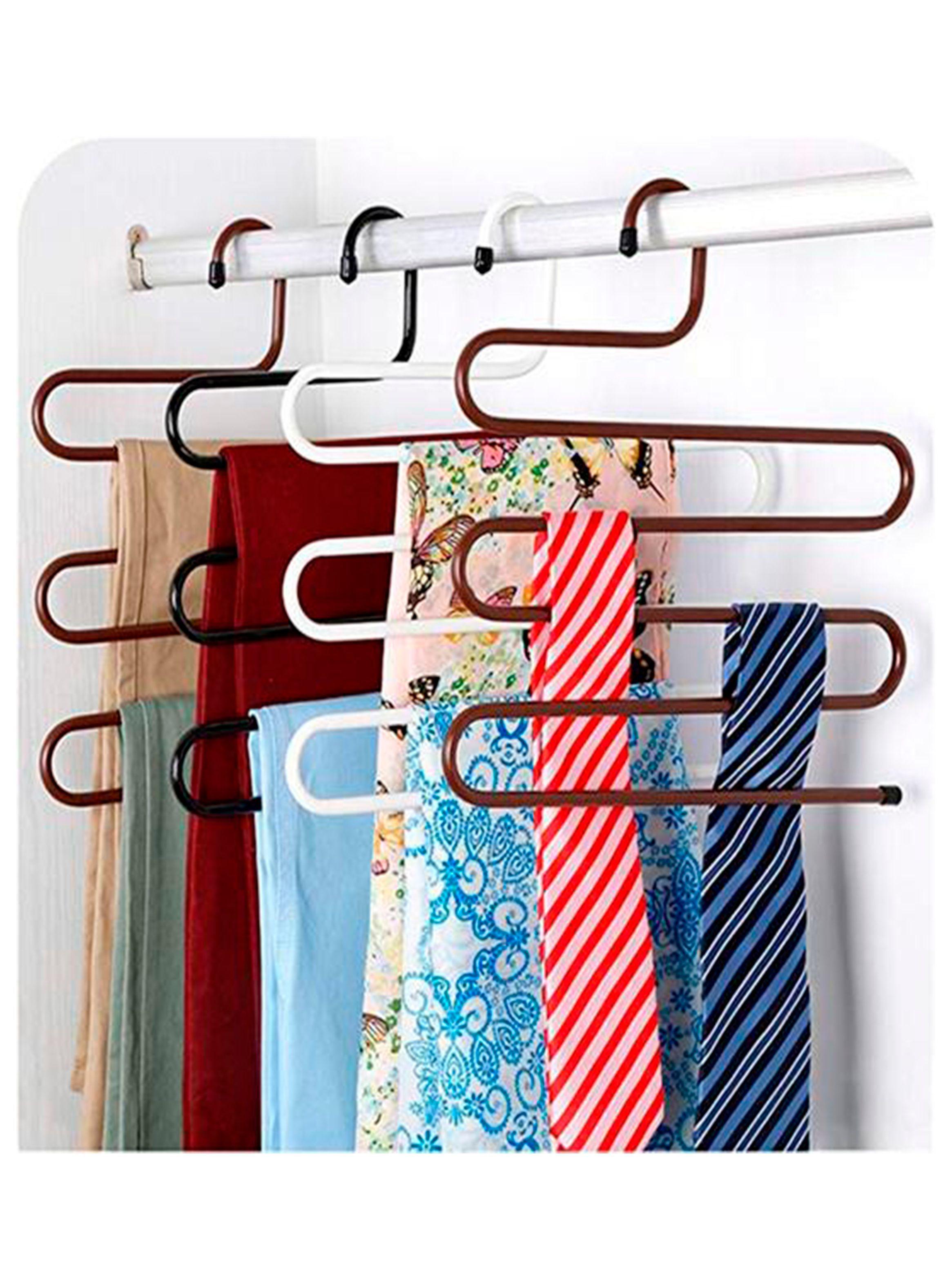 colgador Perchero de ropa 5 niveles-2