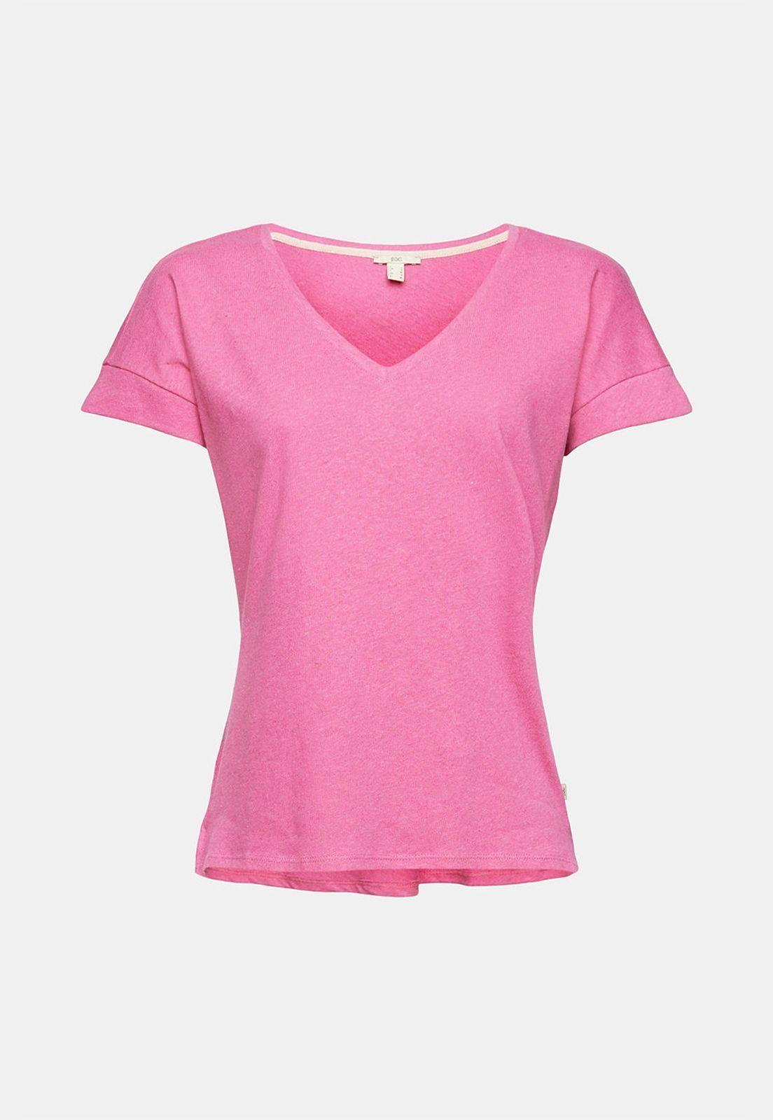 Polera Manga Corta Esprit Marrón-3