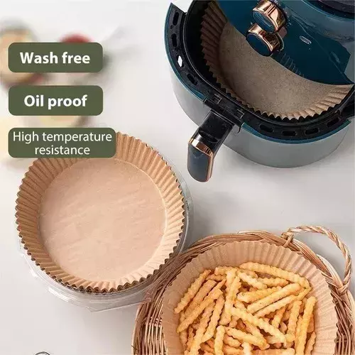 Forros Airfryer Papel Antiadherente X150 Freidoras Desechable 16 cm-3