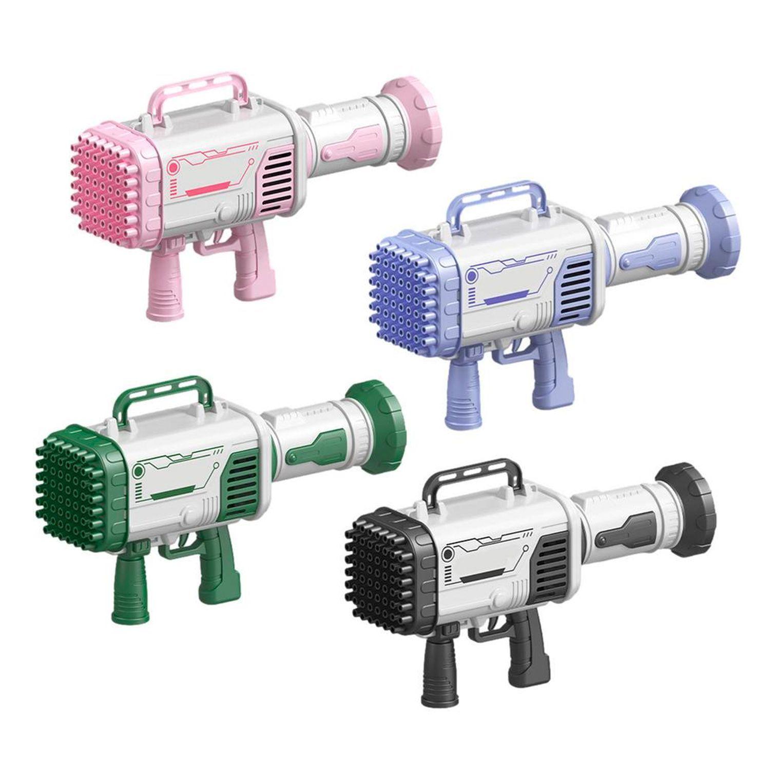 Máquina Para Burbujas Bazooka Bubble Gun 45 Agujeros-5