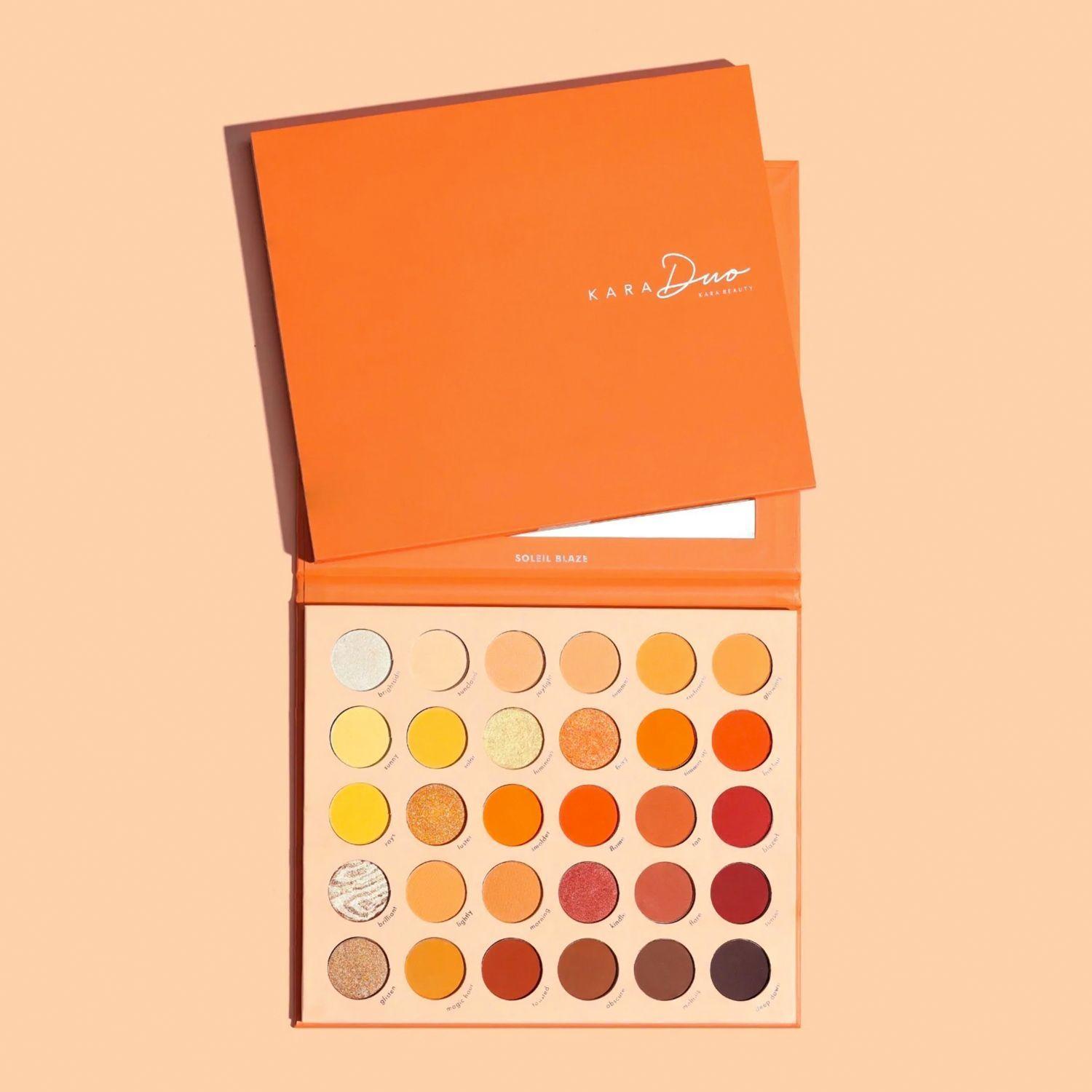 Paleta de Sombras Pro24 "Soleil Blaze" de Kara Beauty-2