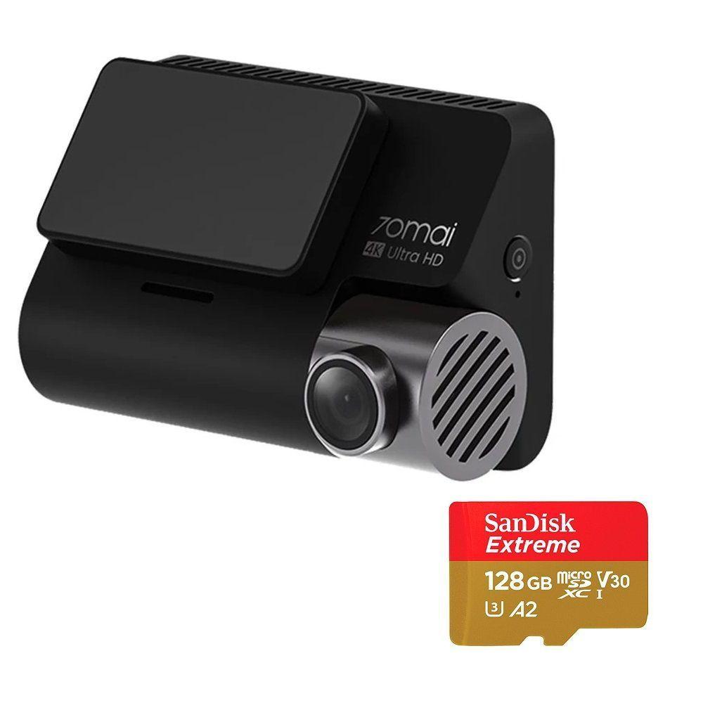 Cámara para auto DVR 70mai A800S 4k Smart Dash 2160P + Micro SD 128GB-0
