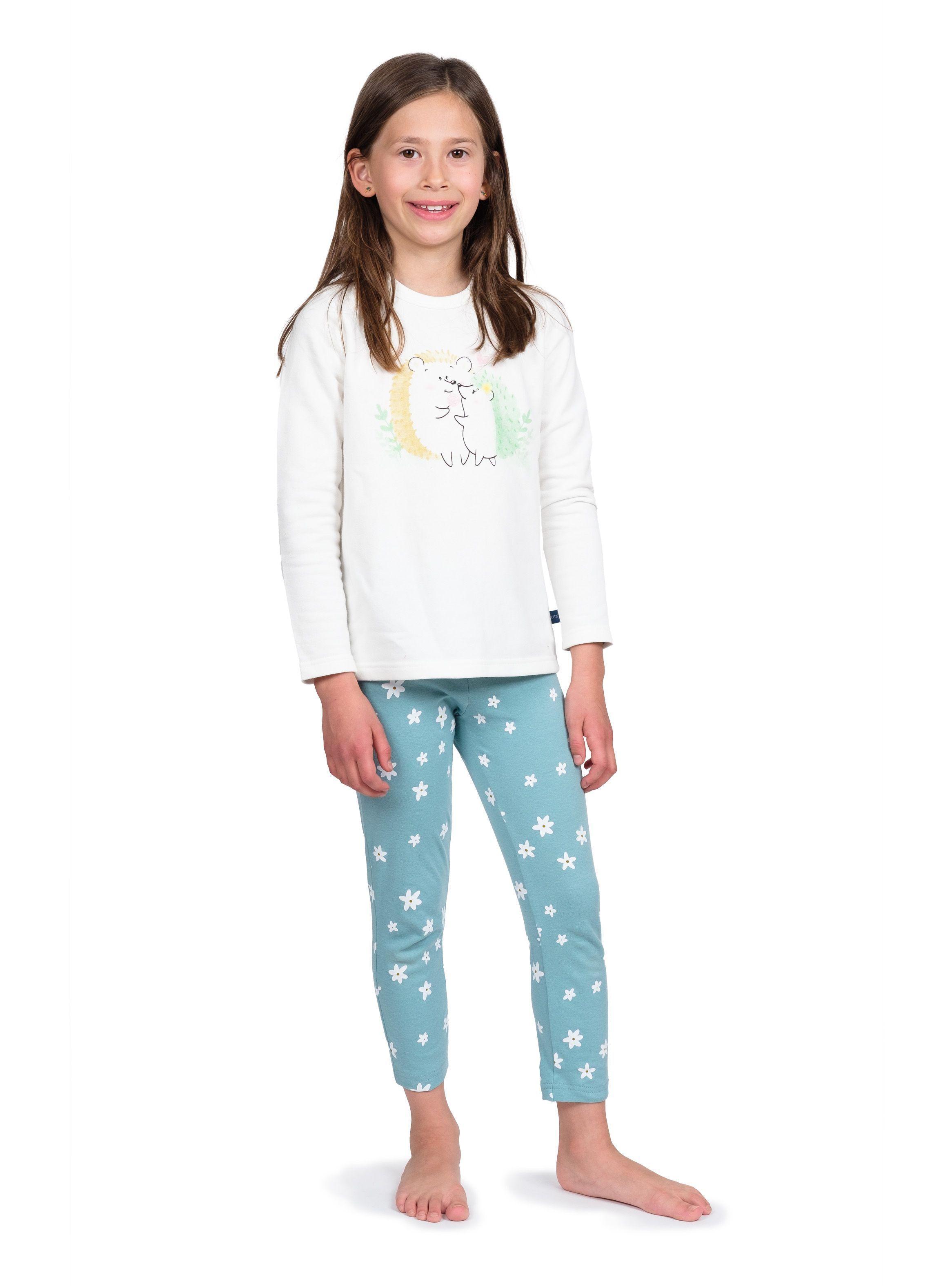 PIJAMA 2 PIEZAS MANGA LARGA NIÑA-0