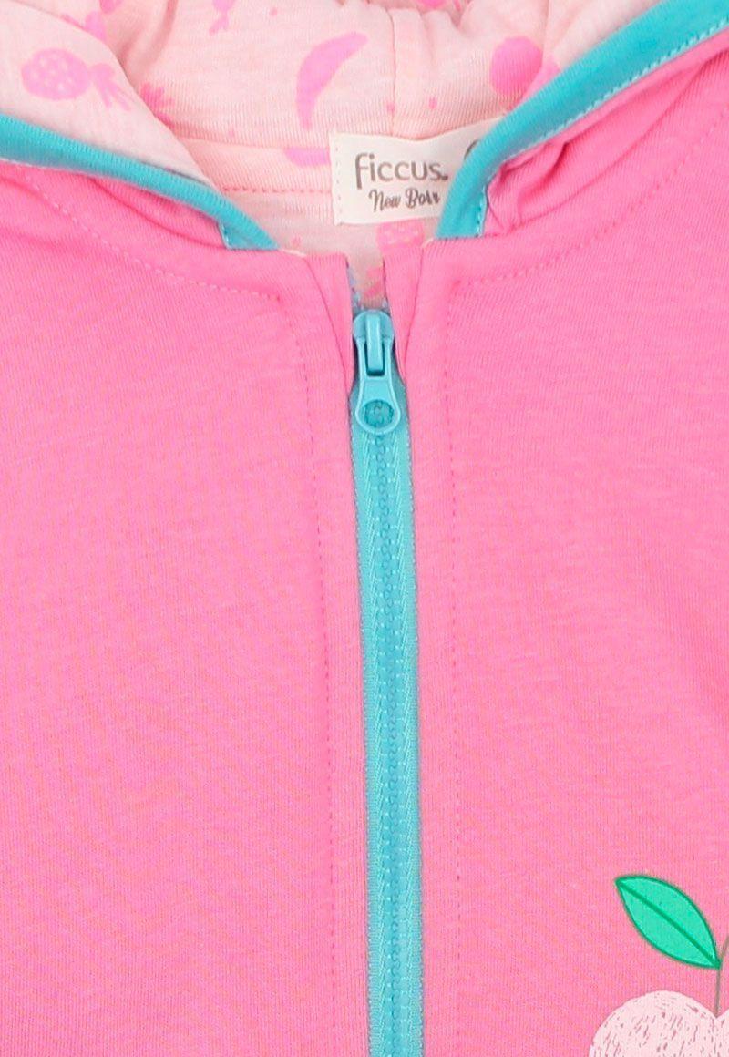 Chaqueta newborn niña reversible 136-2