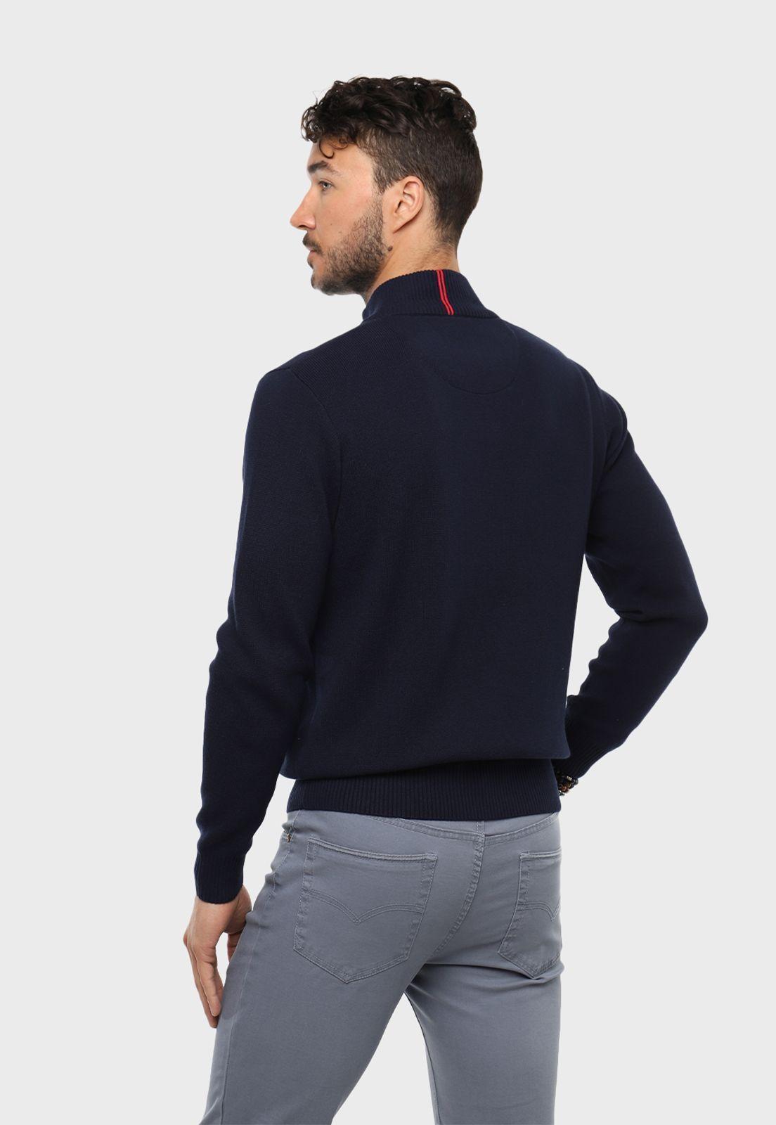 Sweater Texturado Full Zipper Arrow-1