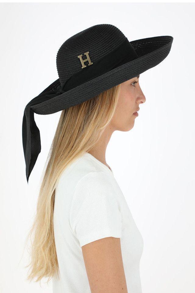 Sombrero Negro Black Nitro Cinta Humana-2