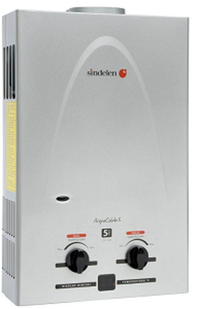 Calefón 5 Litros Gas Natural CF-51GNSI Silver-0