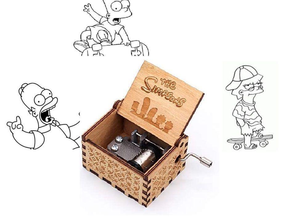 LOS SIMPSONS caja musical -2