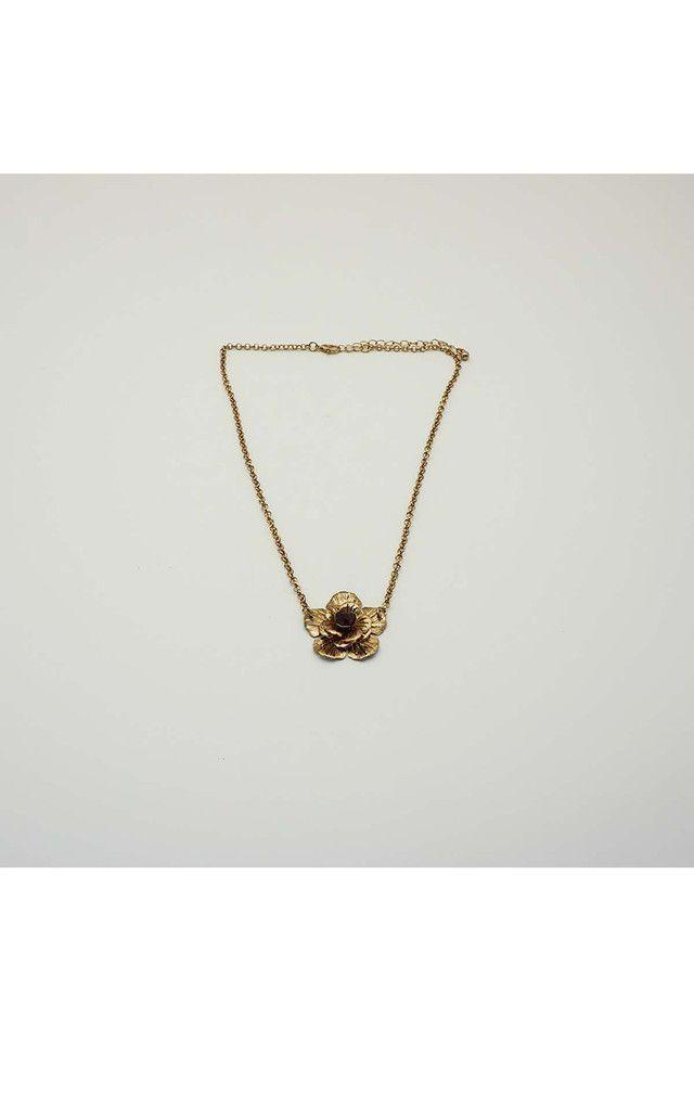Collar Largo Cavolo Dorado i-D-0