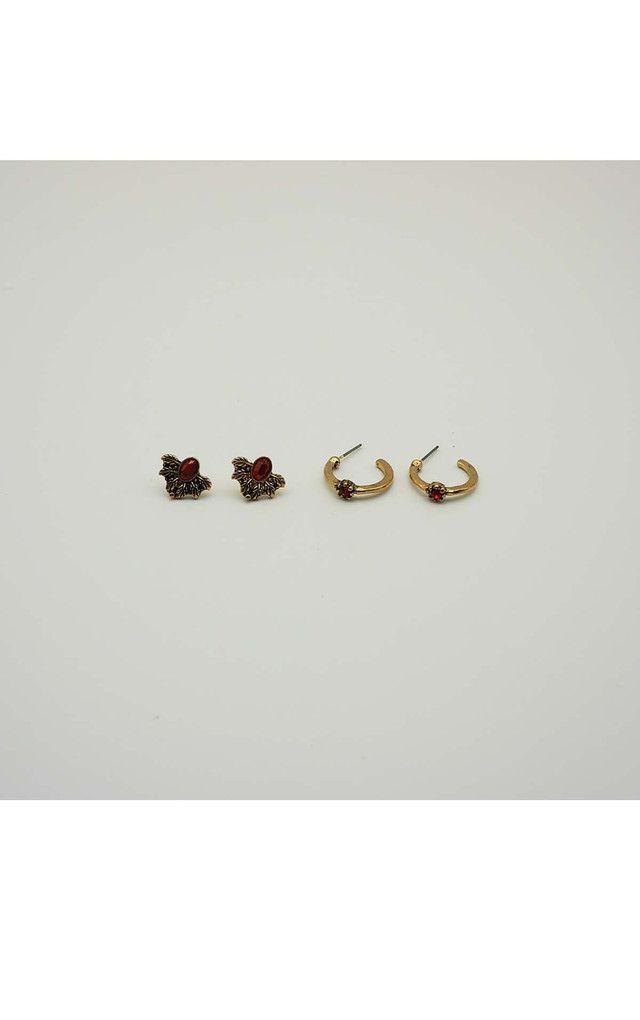 Aros Set Monica Dorados i-D-0