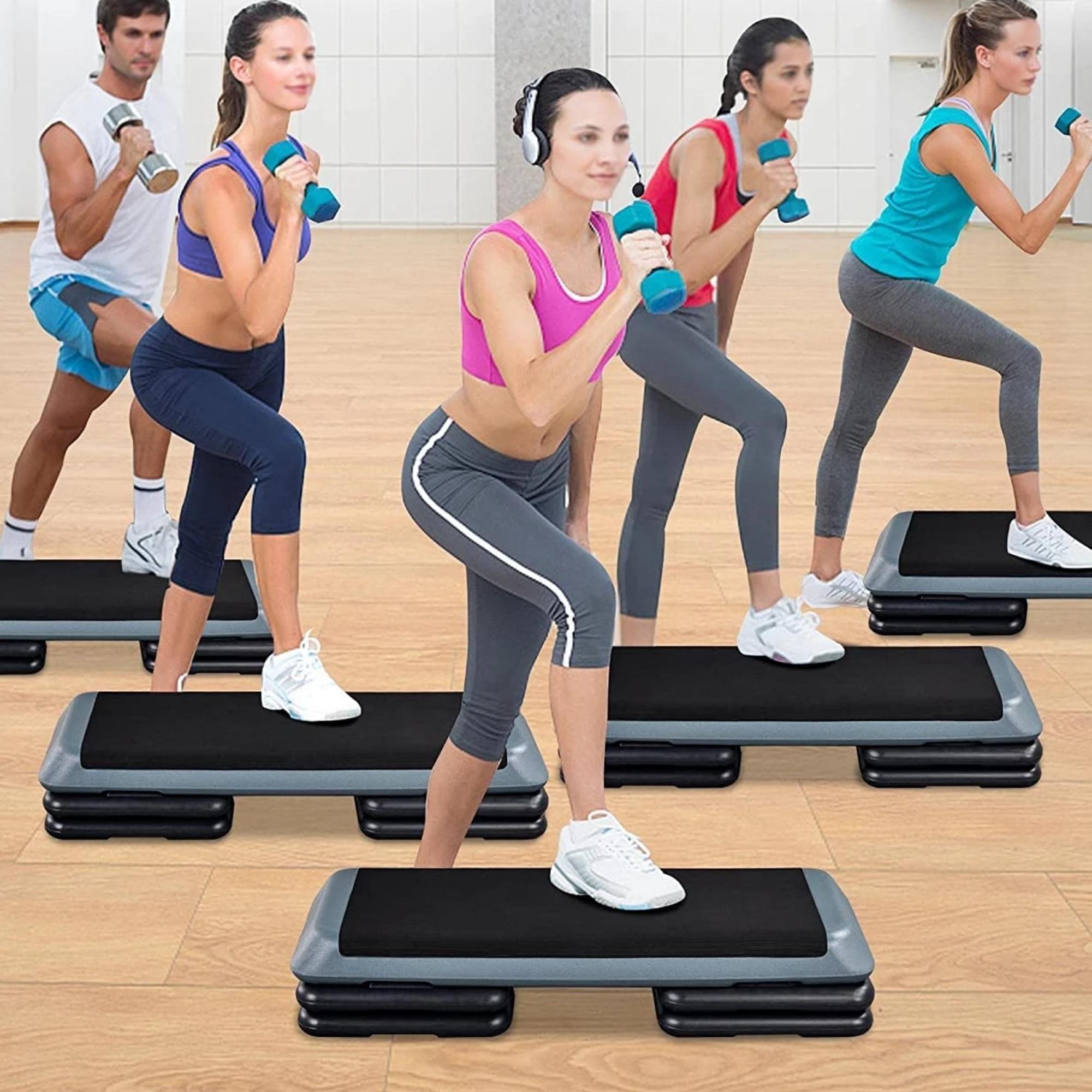 Pack 2 Base Step Aerobicos Profesional 40 X 40 X 5 Cm-2