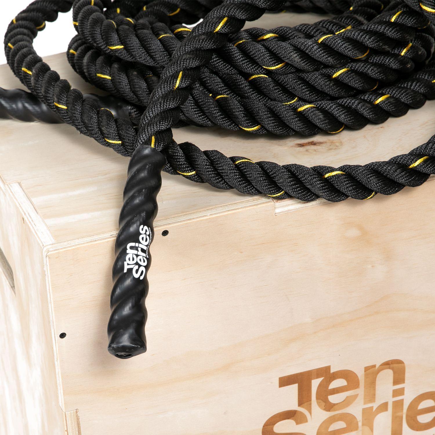 CUERDA CROSSFIT BATTLE ROPE  9M × 38MM-3