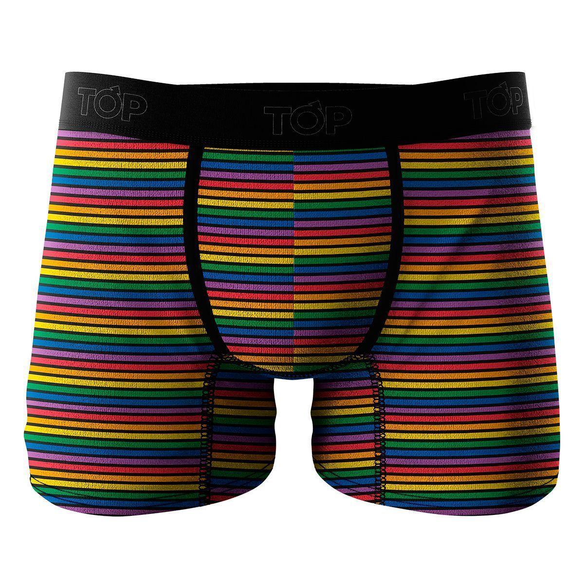 Boxer Medio Algodón Líneas Pack 3 C1-3